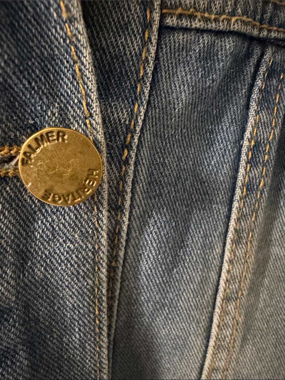 Seed Heritage? (No brand) Pleated Peplum Denim Jacket size XL - Picture 4 of 6